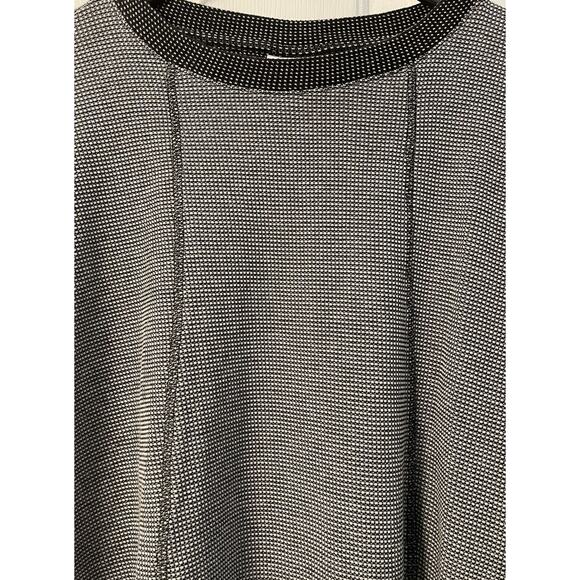 J.Jill Lightweight Sweater Pullover Women Size L Black & White Long Sleeve - Picture 4 of 11